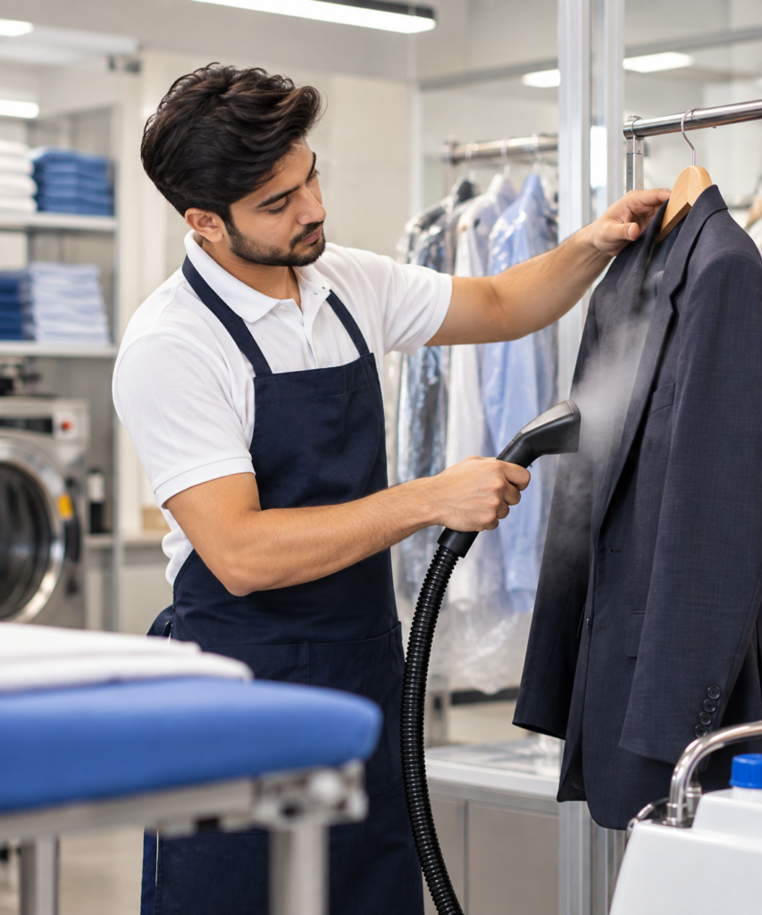Professional Suit Steaming Workshop